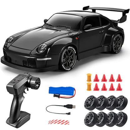 Auto RC Drift 1:24 4WD z oświetleniem LED