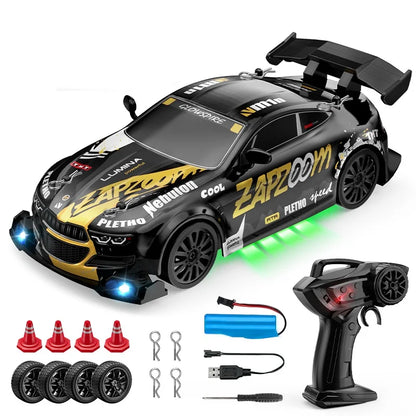 Auto RC Drift 1:24 4WD z oświetleniem LED