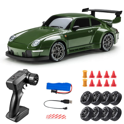 Auto RC Drift 1:24 4WD z oświetleniem LED