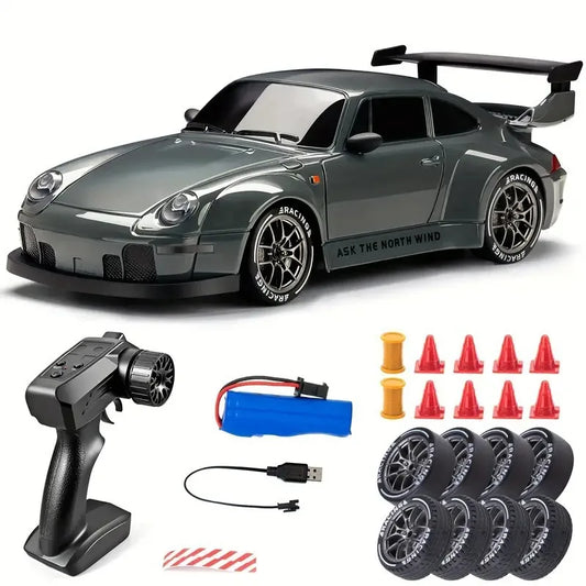 Auto RC Drift 1:24 4WD z oświetleniem LED